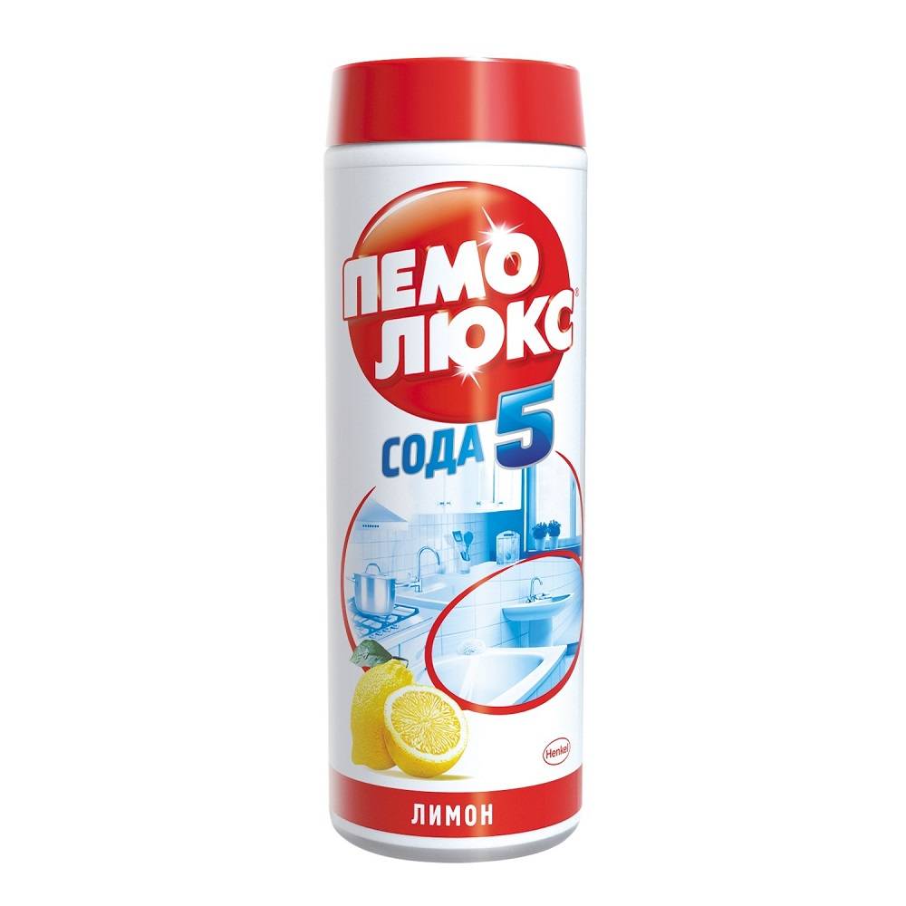 Пемолюкс - Сода 5, Лимон 480гр.